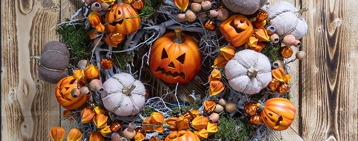 Halloween krans