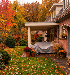 Tuin herfstklaar maken