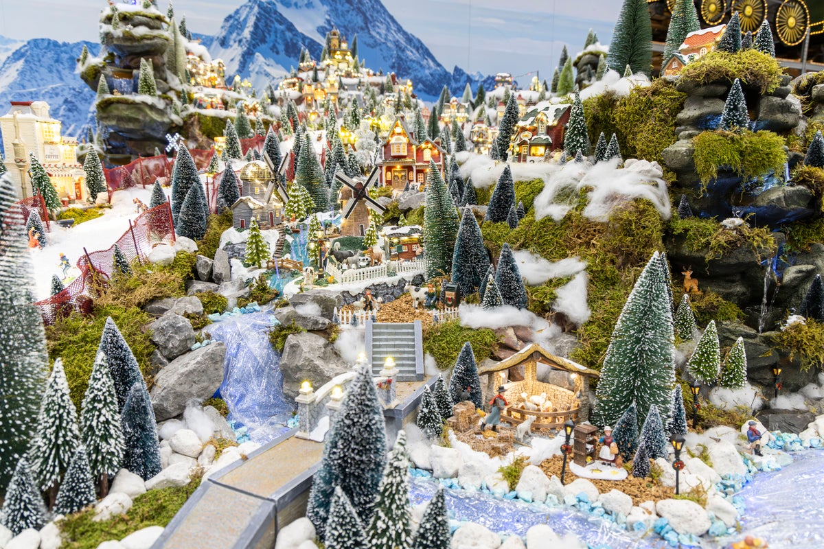Kerstdorp bouwen