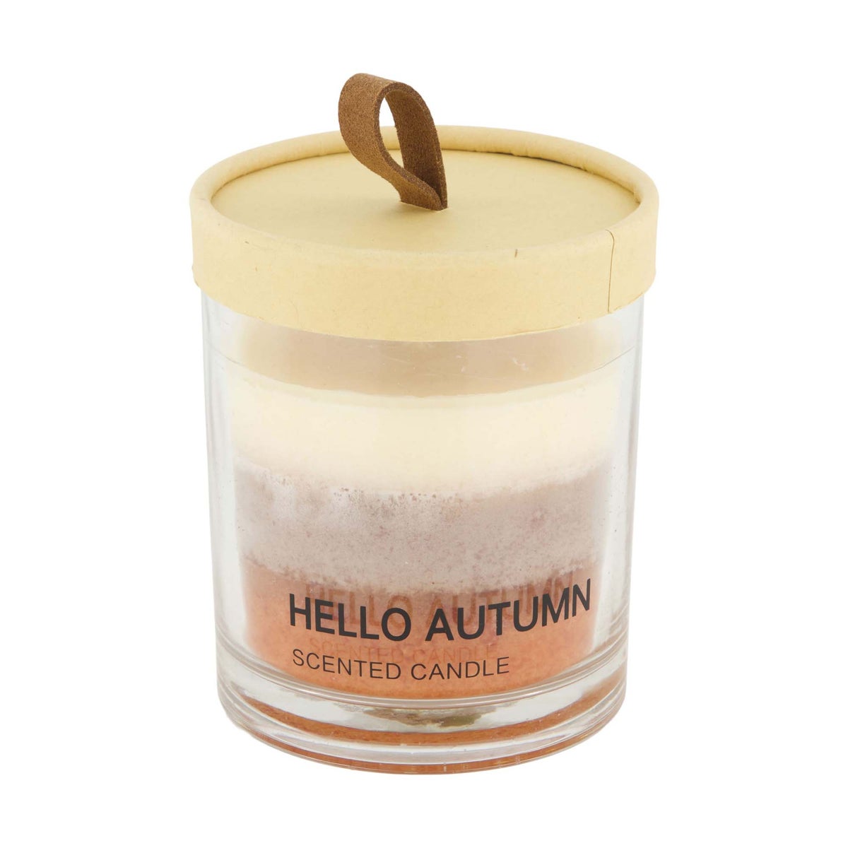 Geurkaars glas cinnamon 9 x 11 cm Geurkaars glas cinnamon 9 x 11 cm