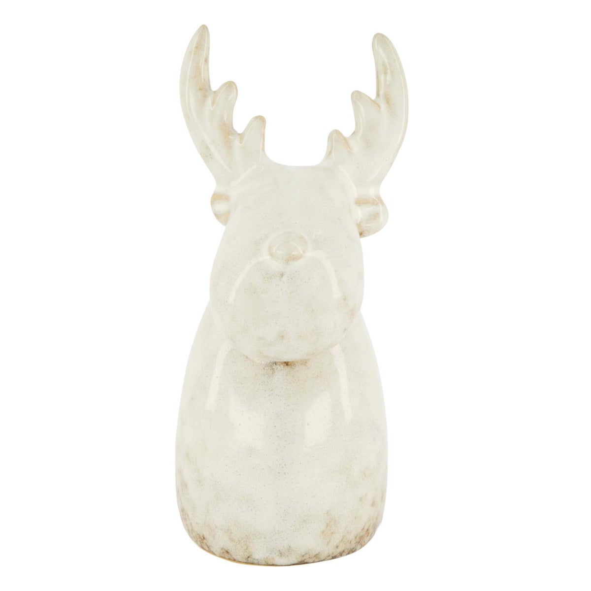 Rendier keram grijs 5 x 7x13 cm Rendier keram grijs 5 x 7x13 cm