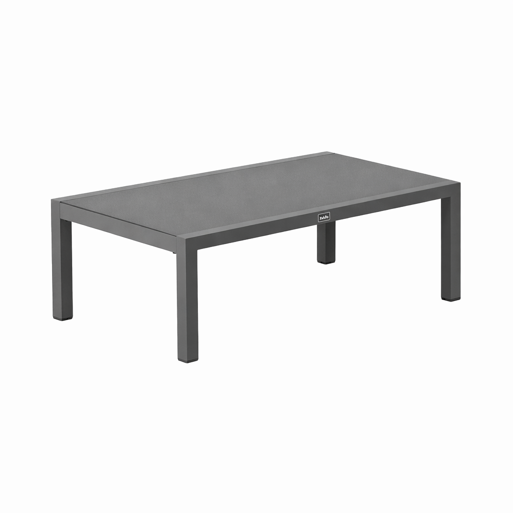 Bank-stoel Loungeset Vomano - Antraciet - 5-zits Bank-stoel Loungeset Vomano - Antraciet - 5-zits