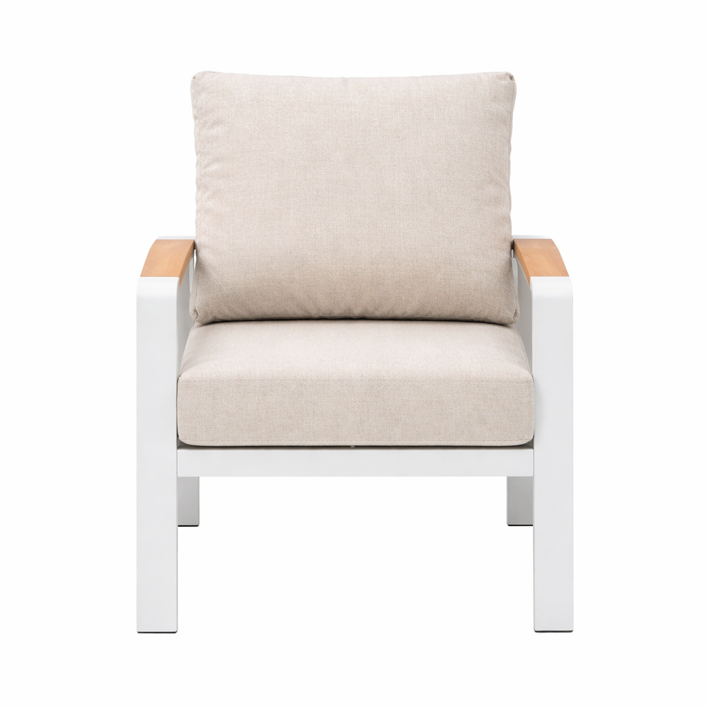 Stoel Foxton wit V1 Stoel Foxton wit V1