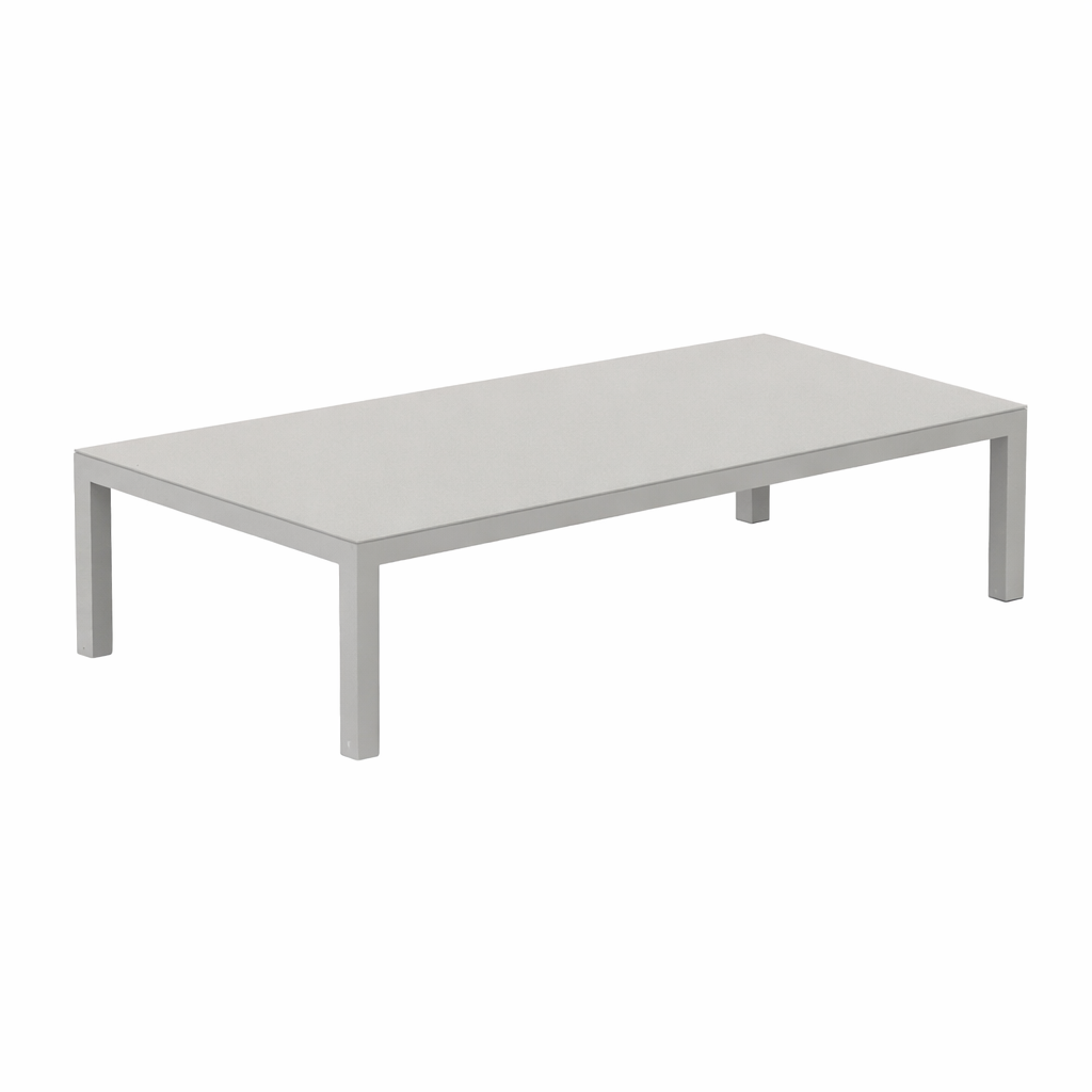 Tafel Brozzi laag 140 x 75 cm milky grey Tafel Brozzi laag 140 x 75 cm milky grey