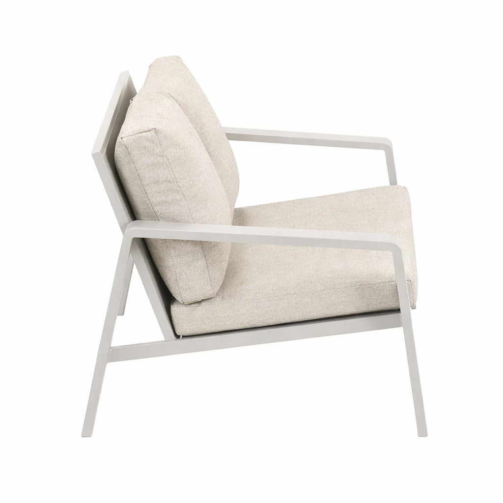 Bank 2-zit Libero milky grey en K Bank 2-zit Libero milky grey en K