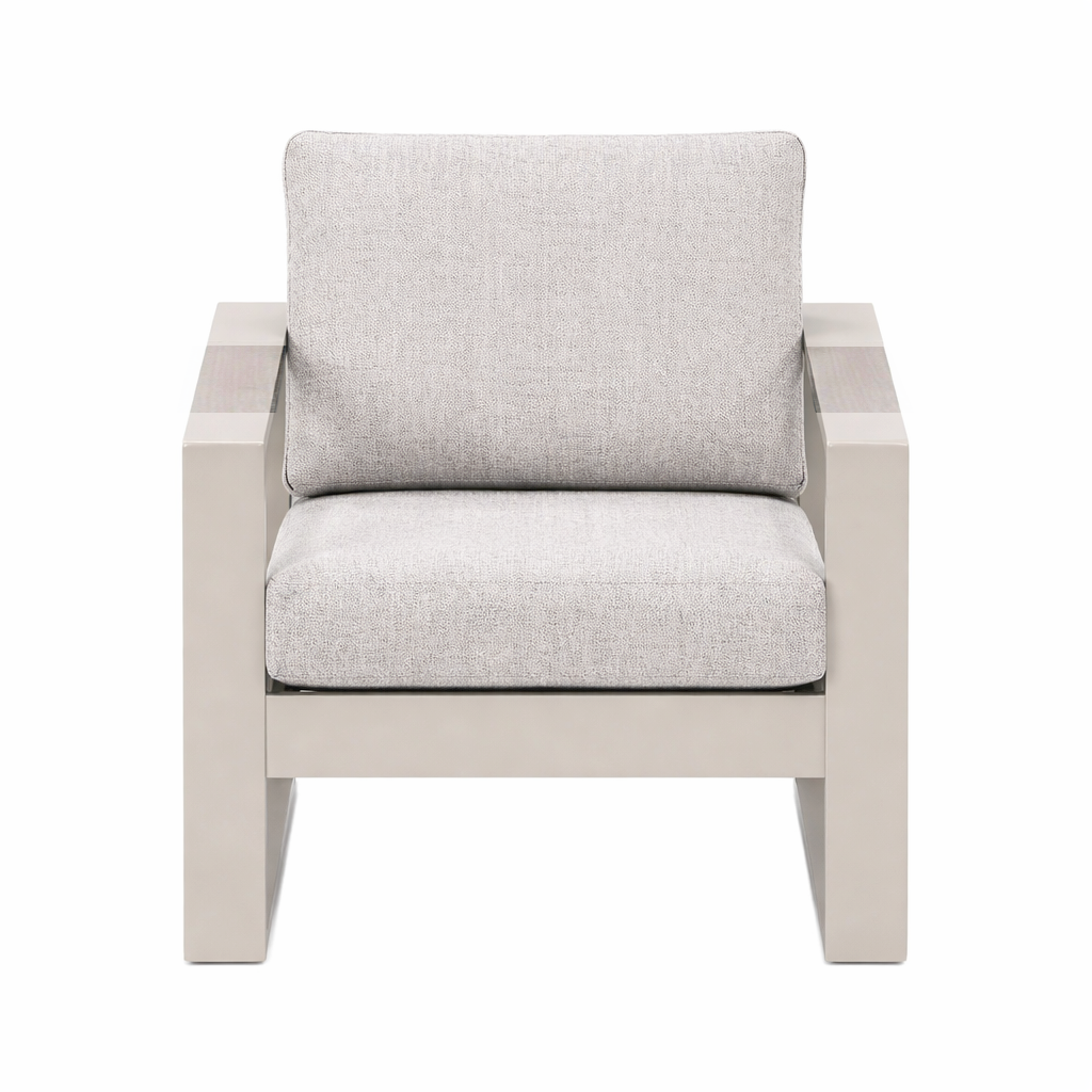 Stoel Malviza latte en kussens Stoel Malviza latte en kussens