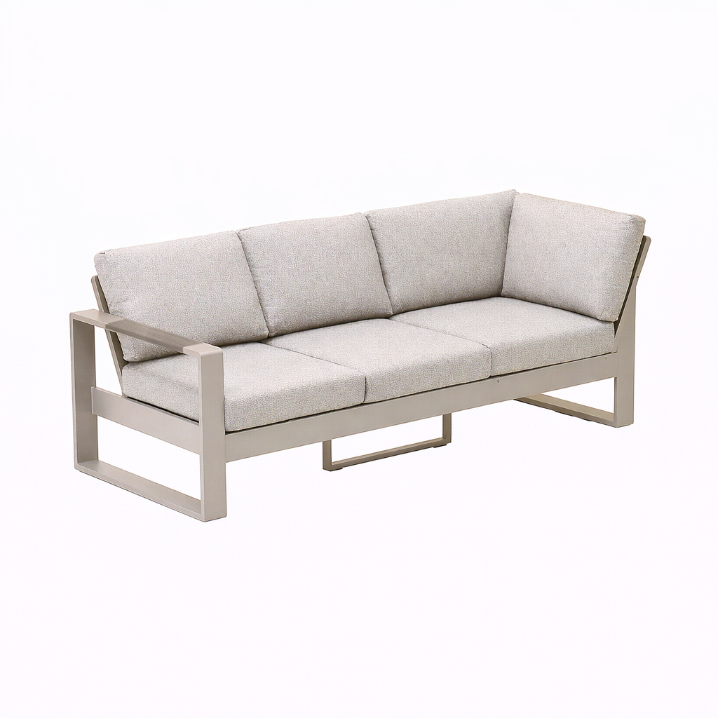 Loungeset Malviza - Latte - 7-zits Loungeset Malviza - Latte - 7-zits