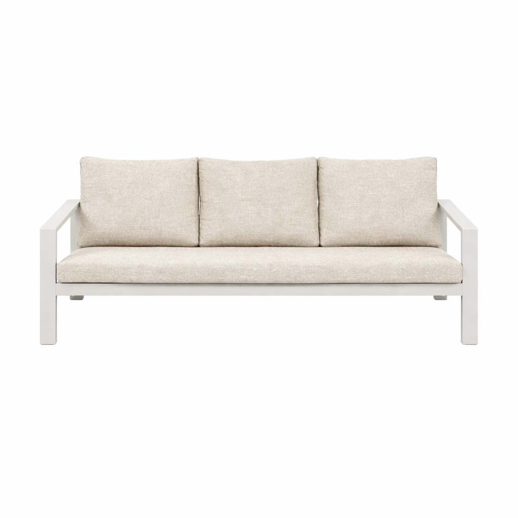 Bank 3-zit Libero Milky Grey en K Bank 3-zit Libero Milky Grey en K