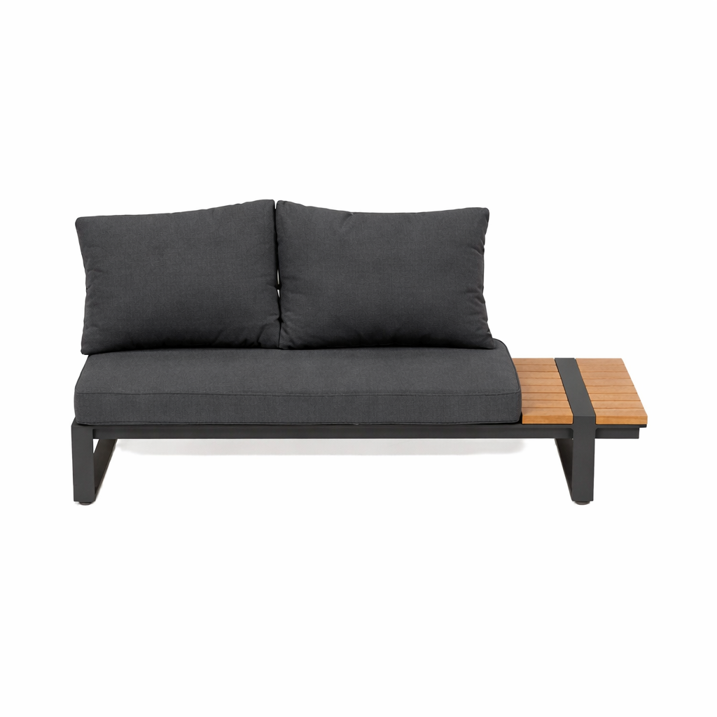 Bank 2-zits links Frullo antra met kussens Bank 2-zits links Frullo antra met kussens