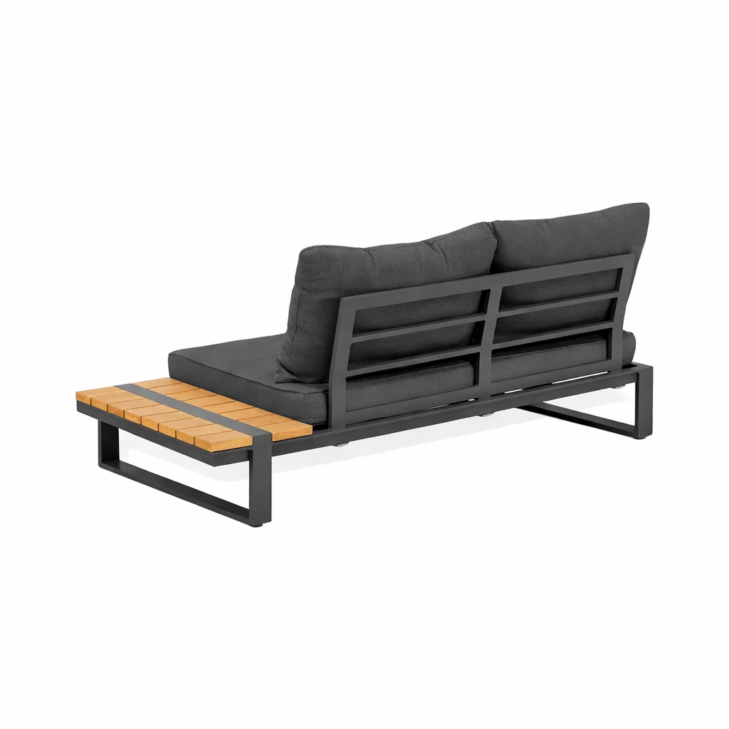 Bank 2-zits links Frullo antra met kussens Bank 2-zits links Frullo antra met kussens