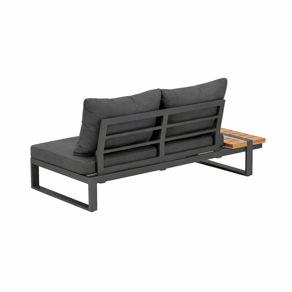 Bank 2-zits rechts Frullo antra met kussens Bank 2-zits rechts Frullo antra met kussens