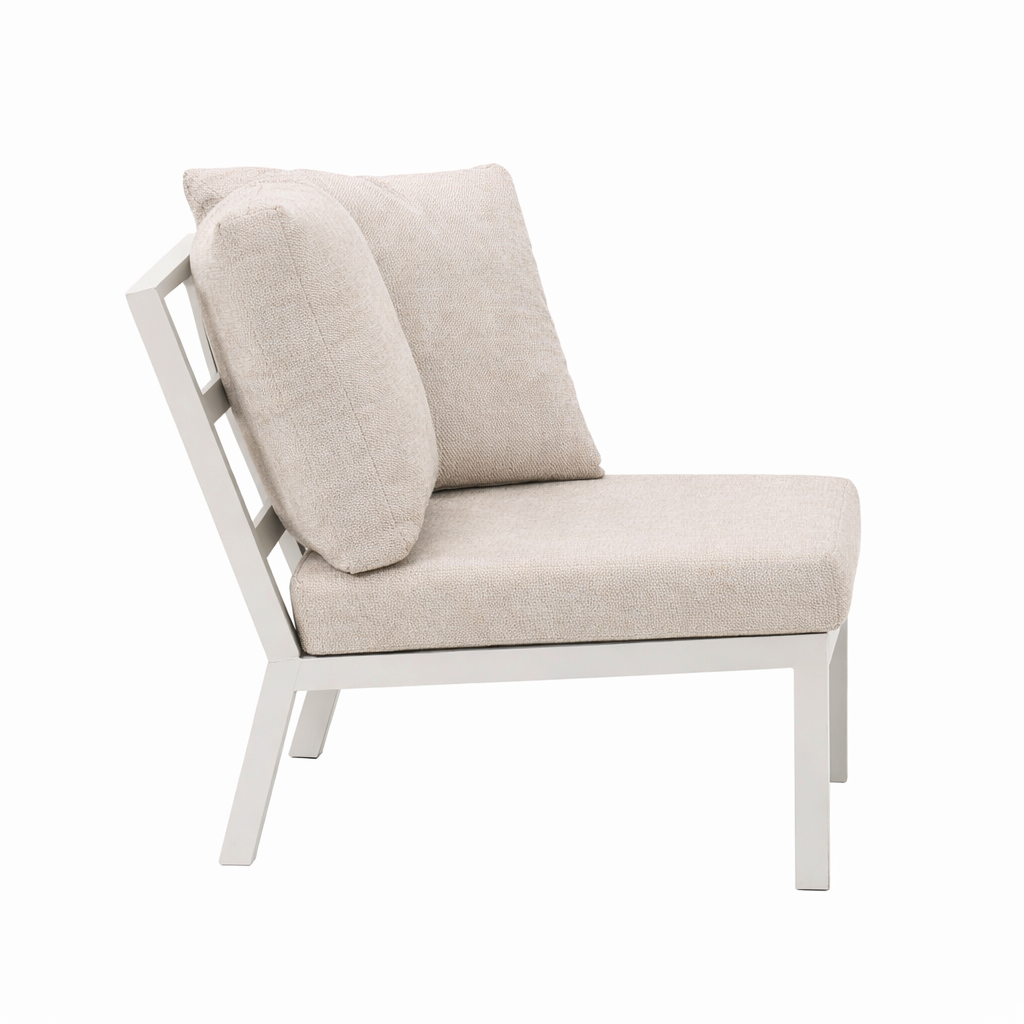 Dining Loungeset Brozzi - Creme - 6-zits Dining Loungeset Brozzi - Creme - 6-zits