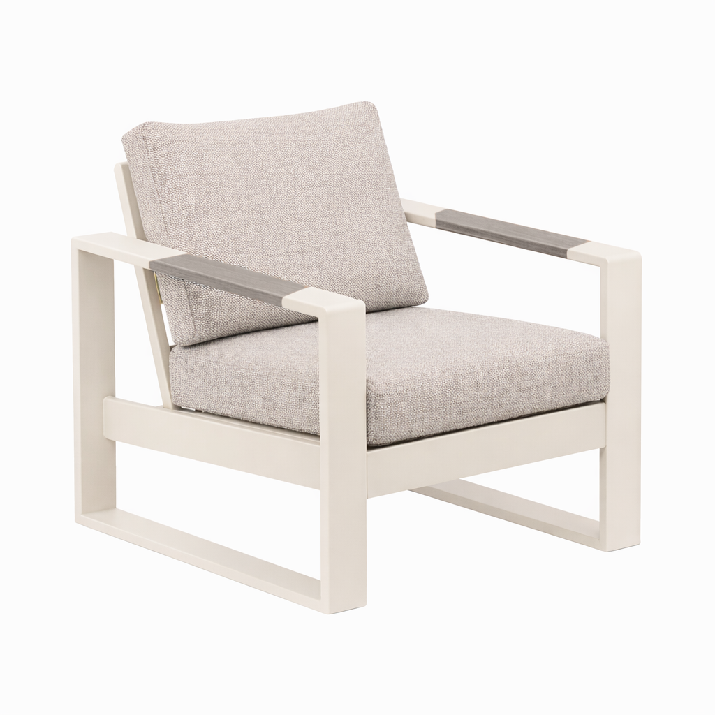 Loungeset Malviza - Creme - 7-zits Loungeset Malviza - Creme - 7-zits