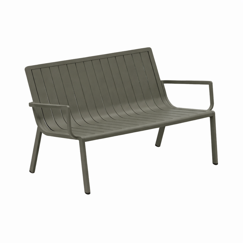 Bank-stoel Loungeset Vetto - Groen - 4-zits Bank-stoel Loungeset Vetto - Groen - 4-zits