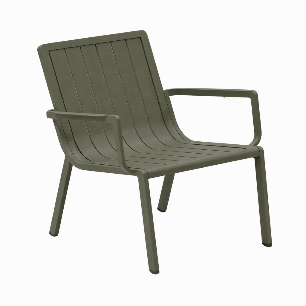 Bank-stoel Loungeset Vetto - Groen - 4-zits Bank-stoel Loungeset Vetto - Groen - 4-zits