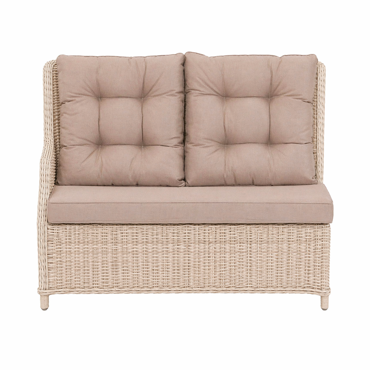 Bank 2-zit recht Aprano white orchid Bank 2-zit recht Aprano white orchid