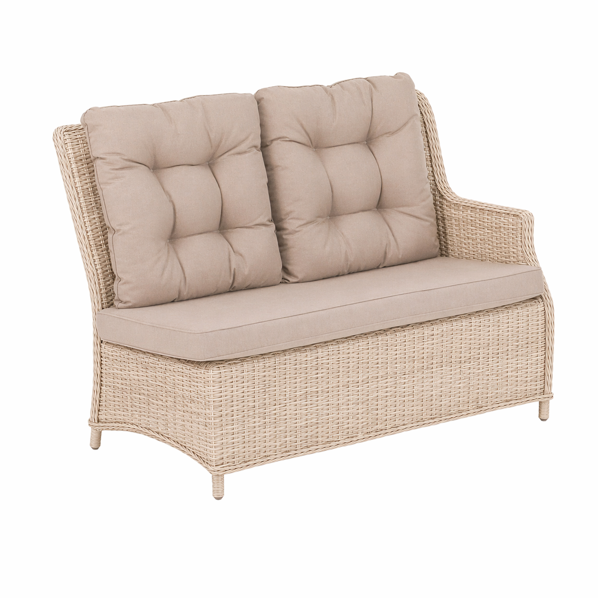 Bank 2-zit links Aprano white orchid Bank 2-zit links Aprano white orchid