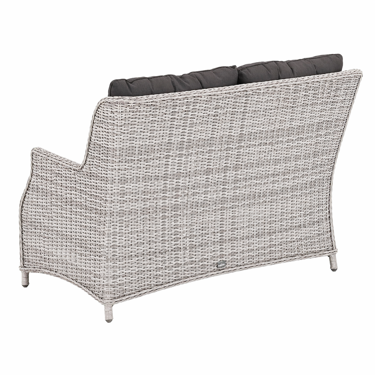Bank 2-zit links Aprano white grey Bank 2-zit links Aprano white grey