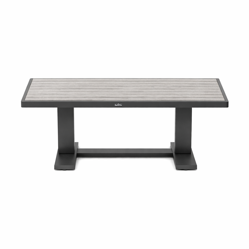 Tafel Petroza 140 x 80 cm verstelbaar antraciet Tafel Petroza 140 x 80 cm verstelbaar antraciet