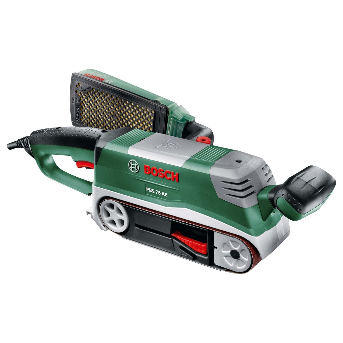 Bandschuurmachine PBS75AE 75 x 533 micro + set + K bosch Bandschuurmachine PBS75AE 75 x 533 micro + set + K bosch