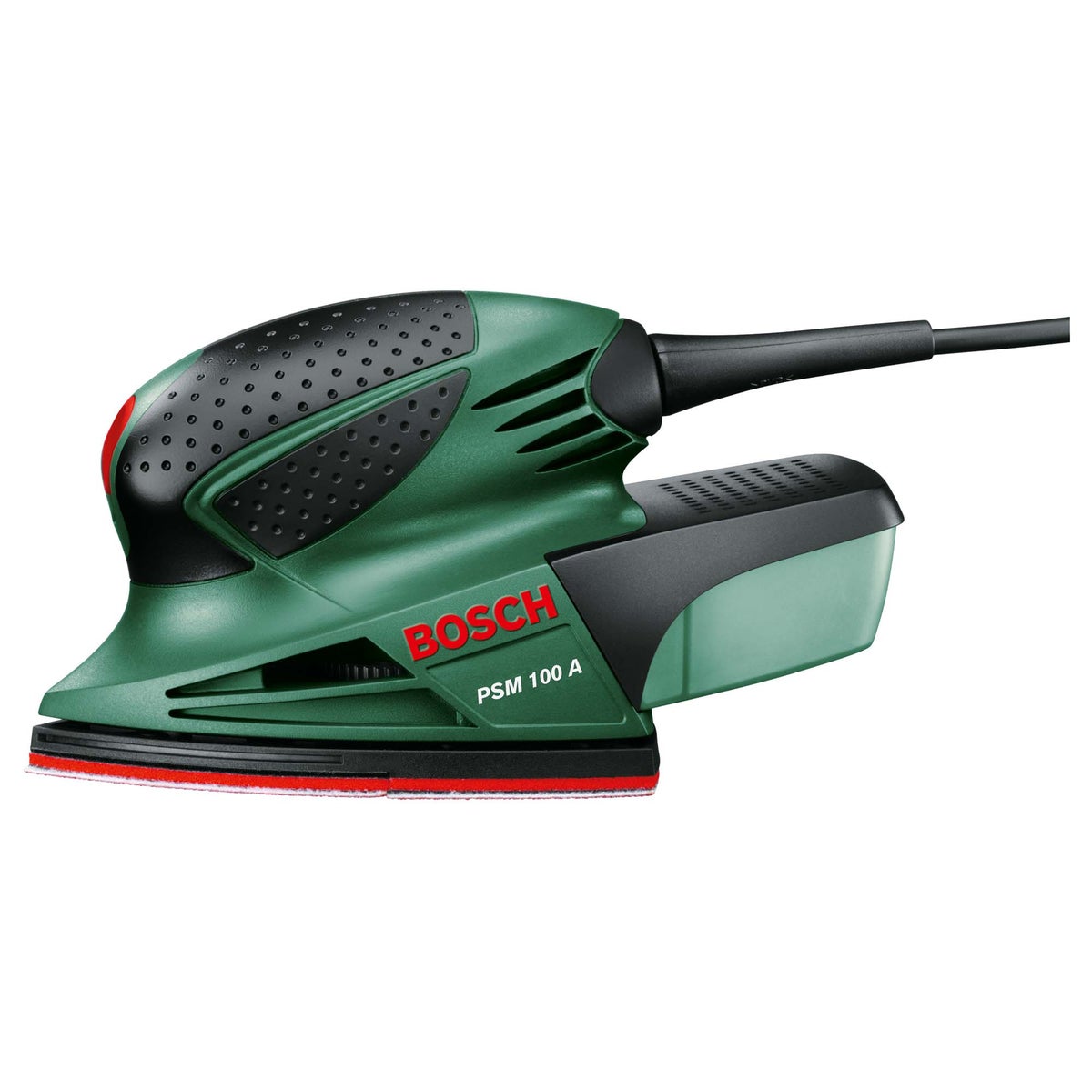 Vlakschuurmachine PSM100A Bosch met 3 schuurpads Vlakschuurmachine PSM100A Bosch met 3 schuurpads