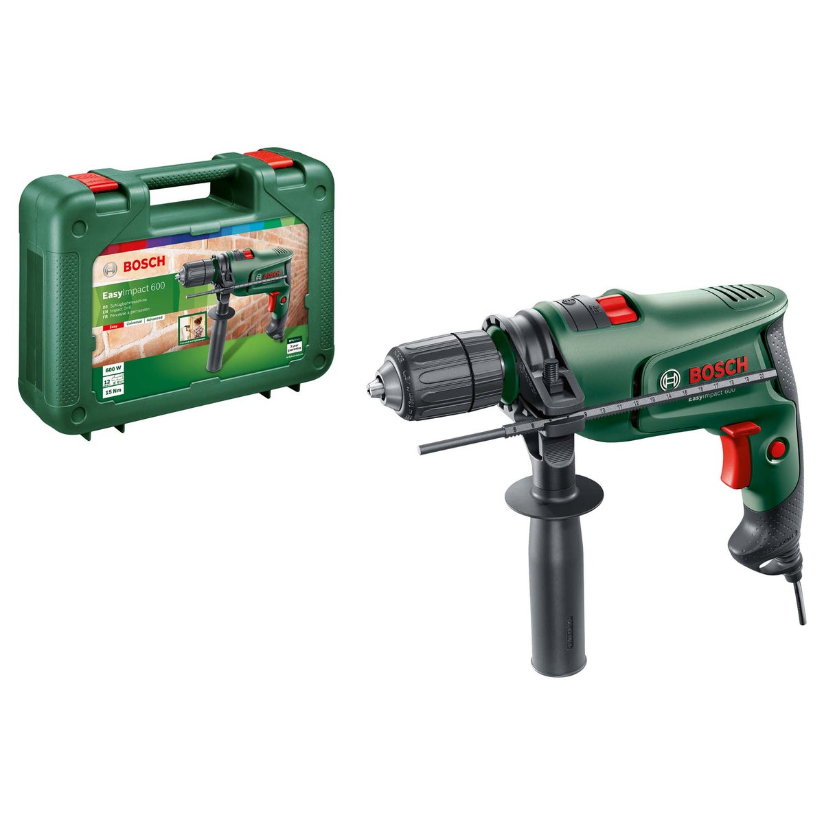 Klopboor Easy Impact 600 met koffer Bosch Klopboor Easy Impact 600 met koffer Bosch