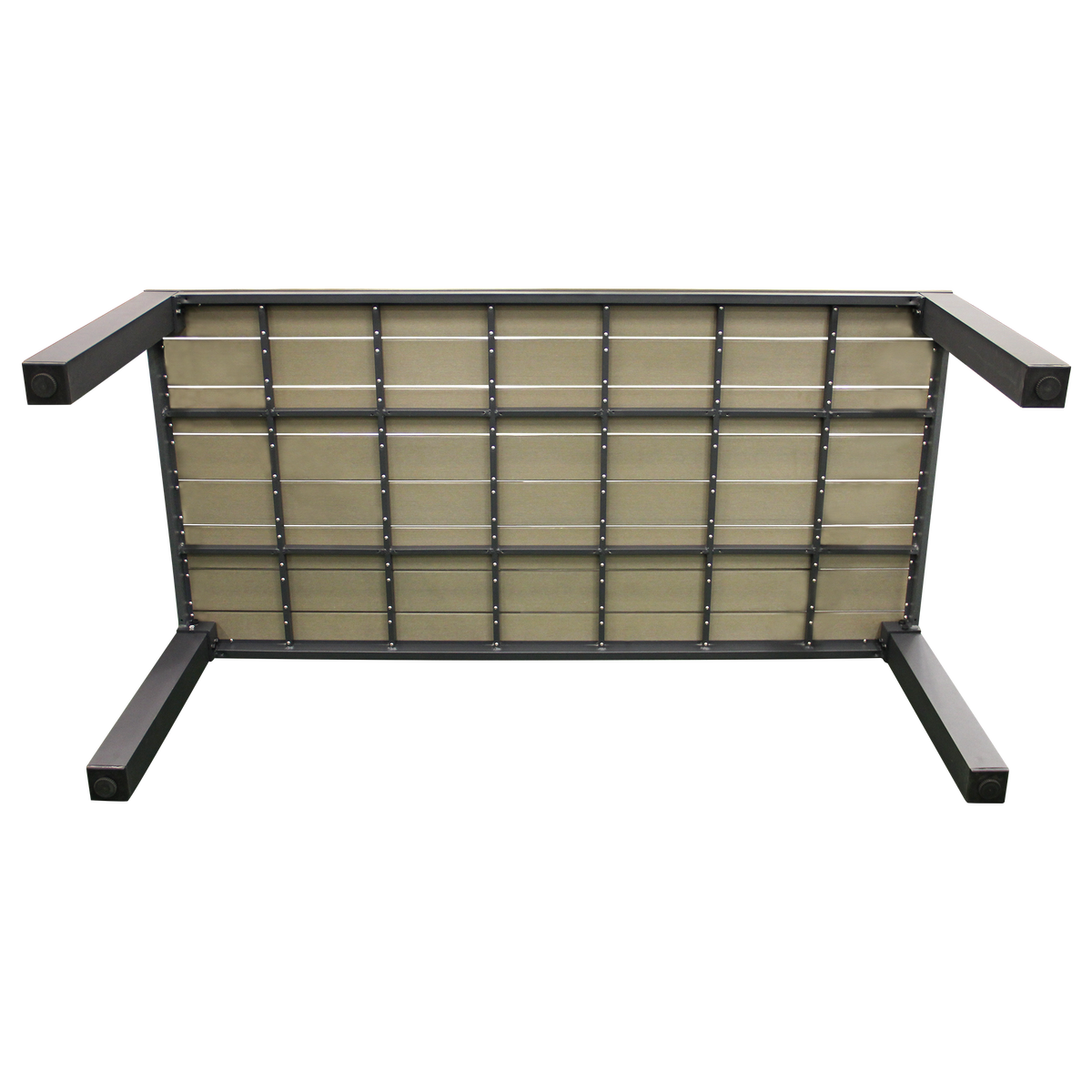 Tafel Cardona 220 x 100 cm antraciet Bois le Duc Tafel Cardona 220 x 100 cm antraciet Bois le Duc