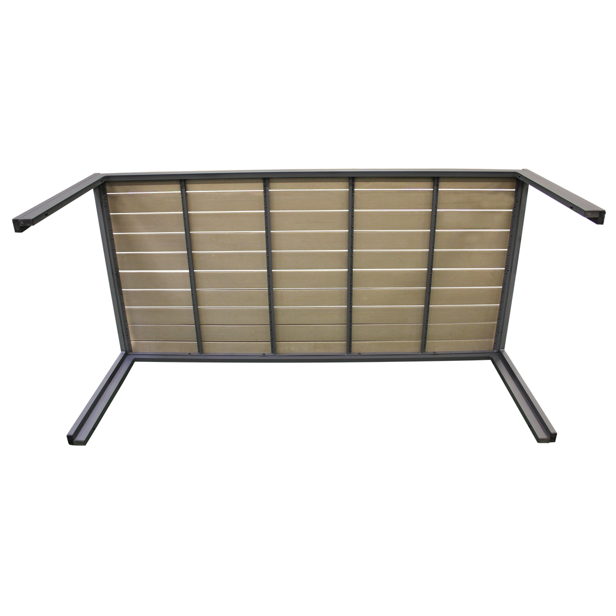 Tafel Cerreto 200 x 100 cm antra metal Tafel Cerreto 200 x 100 cm antra metal