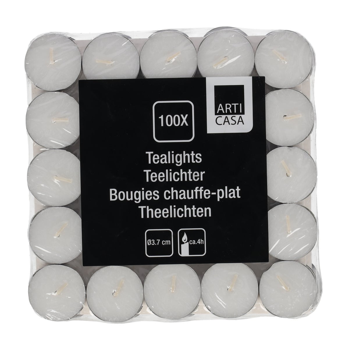 Theelicht Arti Casa 4H 100 stuks Theelicht Arti Casa 4H 100 stuks