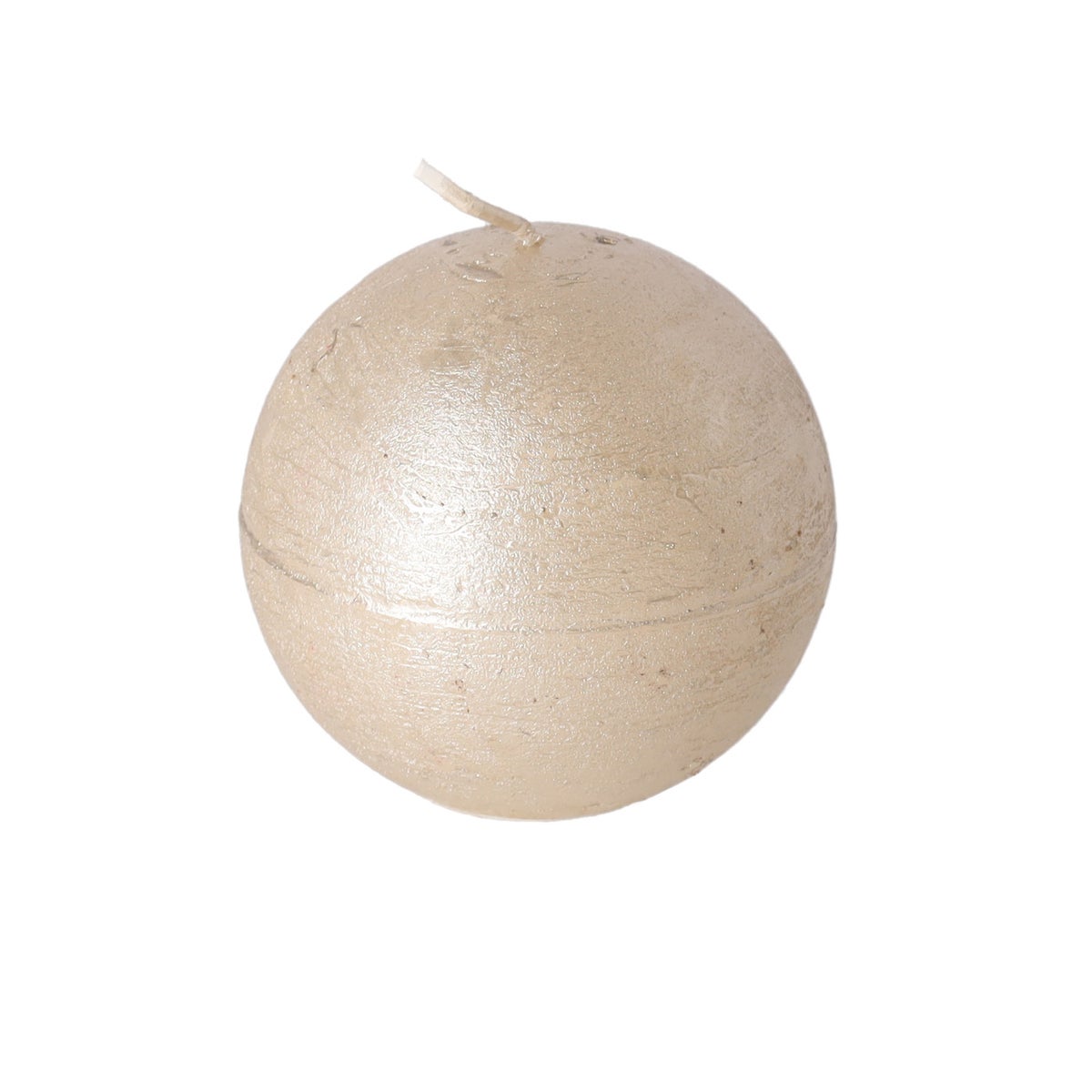 Kaars metallic bol 80mm Kaars metallic bol 80mm
