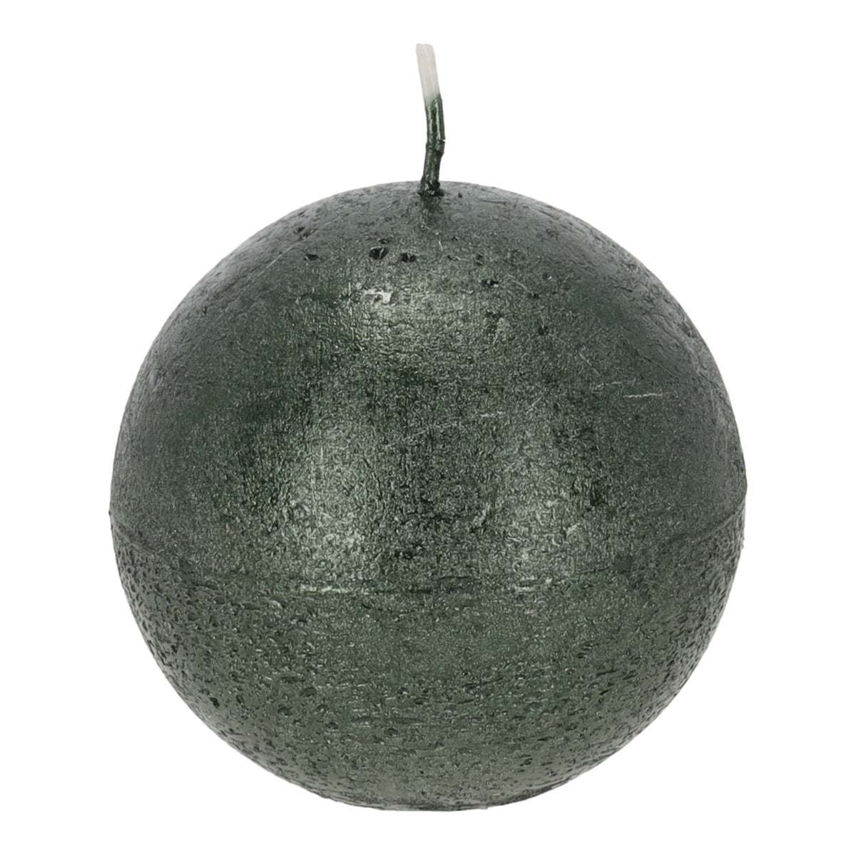 Kaars metallic bol 80mm Kaars metallic bol 80mm