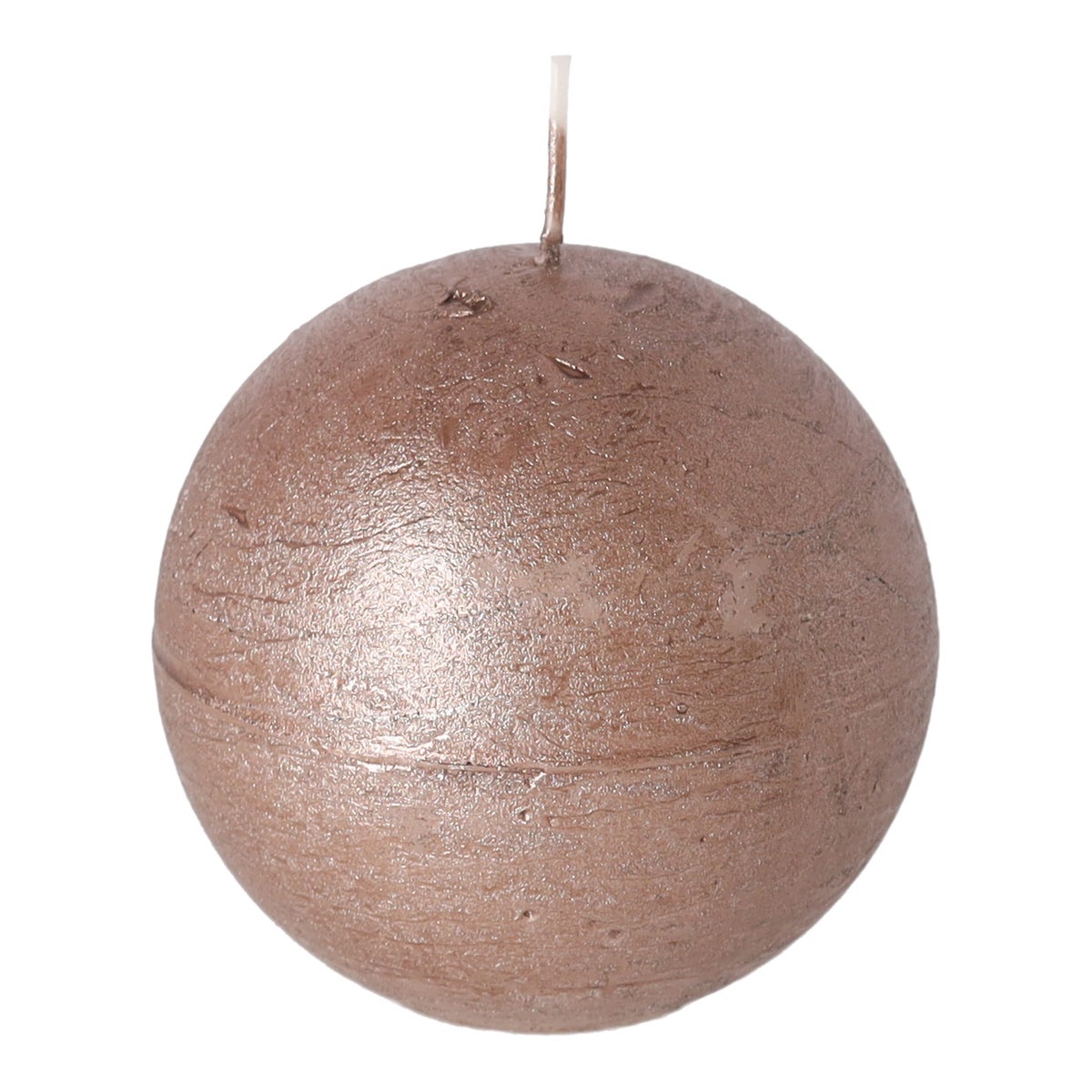 Kaars metallic bol 80mm Kaars metallic bol 80mm