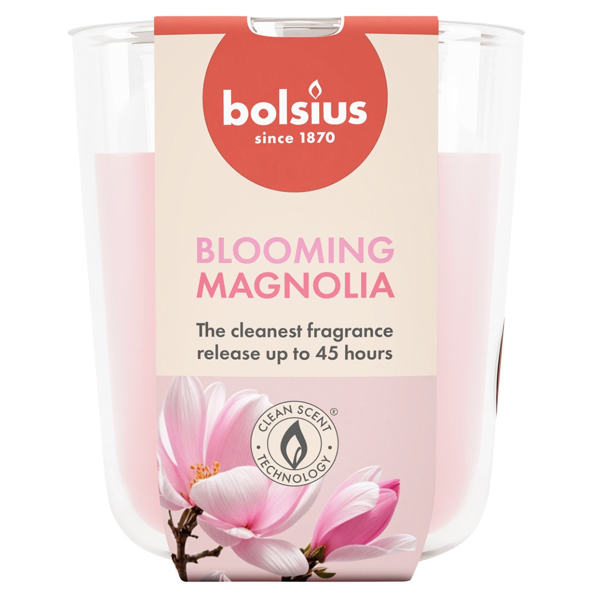 Geurglas blooming magnolia Bolsius Geurglas blooming magnolia Bolsius