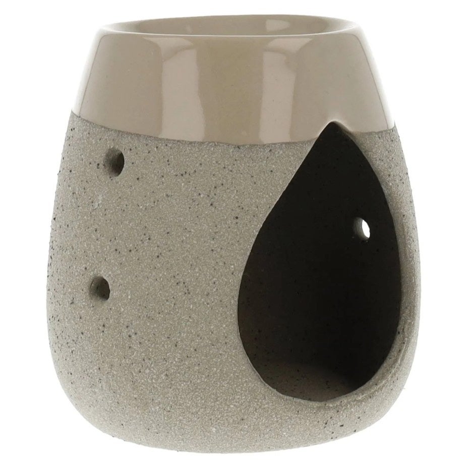 Geurbrander grijs 11 x 11 x 12 cm Scentchips Geurbrander grijs 11 x 11 x 12 cm Scentchips