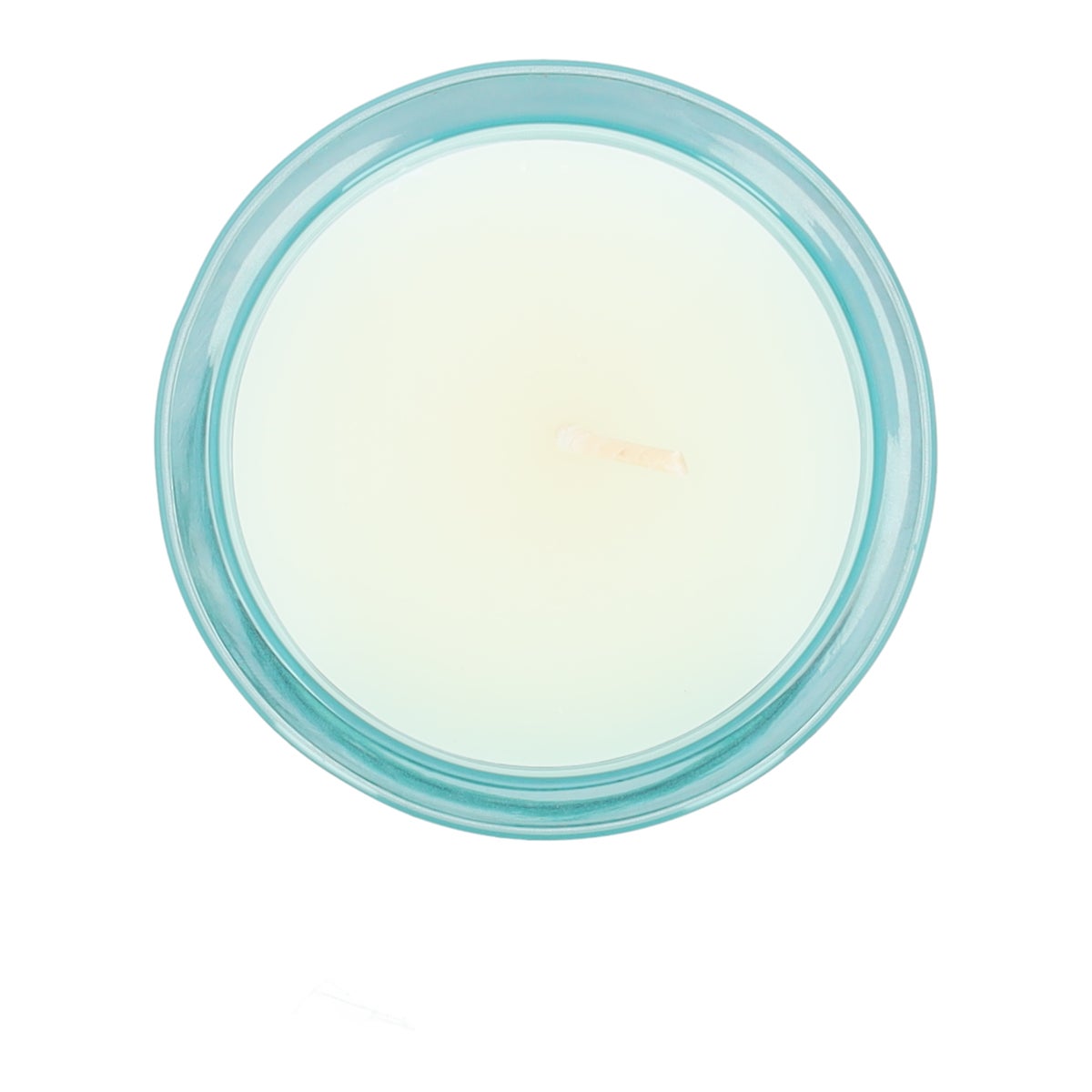 Kaars glas 9 x 8 cm citronella aqua O'malley Kaars glas 9 x 8 cm citronella aqua O'malley