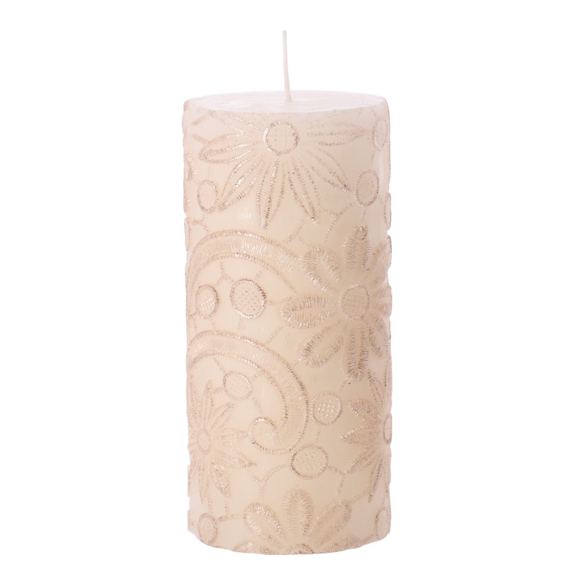 Kaars Lace Wit Goud Kaars Lace Wit Goud