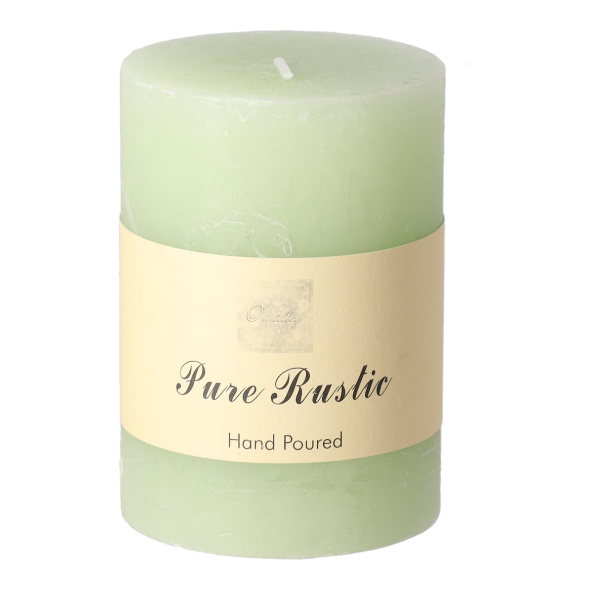 Kaars 70x100mm pastel groen O'malley Kaars 70x100mm pastel groen O'malley