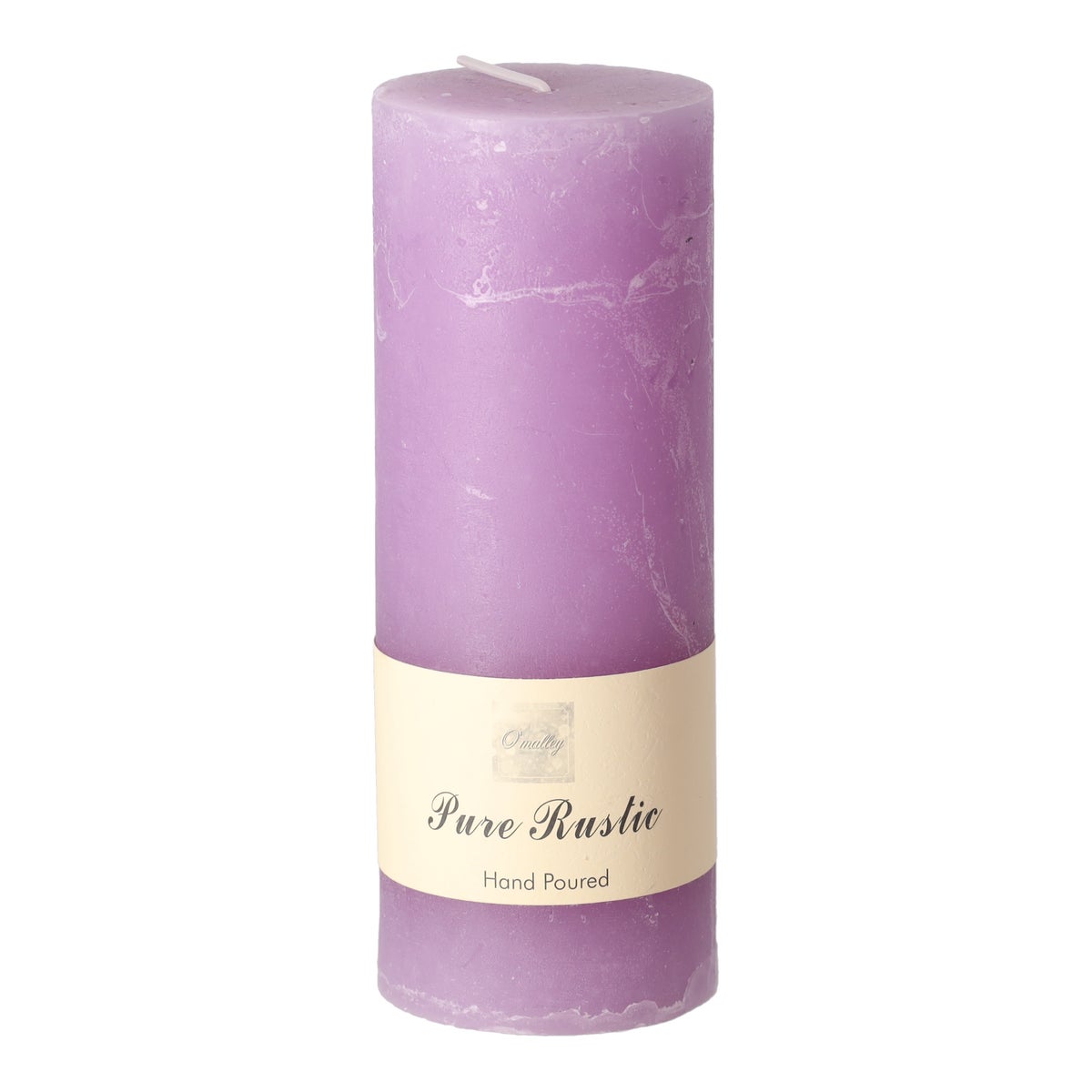 Kaars 70 x 180 mm pastel paars O'malley Kaars 70 x 180 mm pastel paars O'malley