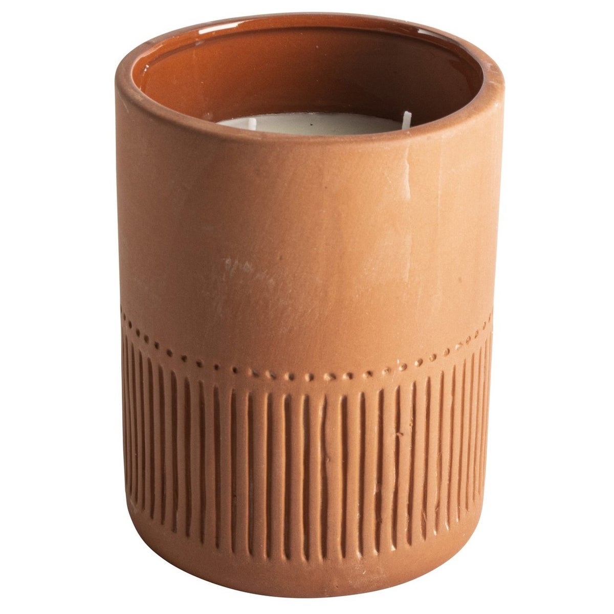 Kaars Terracotta 9 x 12 cm Kaars Terracotta 9 x 12 cm