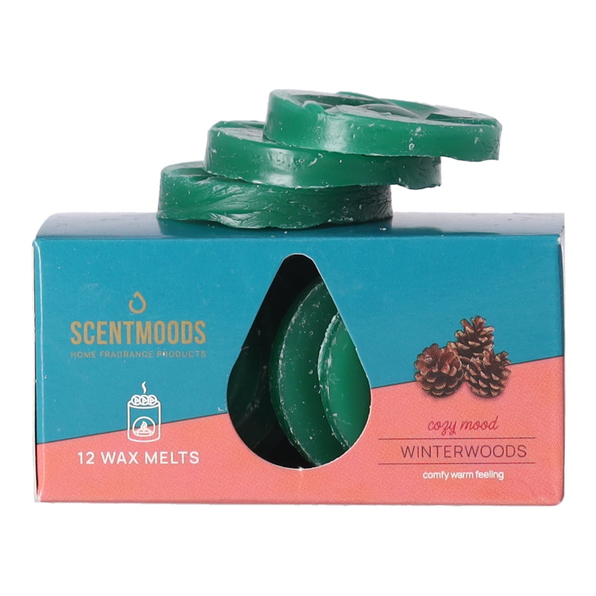 Waxmelts winterwoods 12 stuks ScentMoods Waxmelts winterwoods 12 stuks ScentMoods