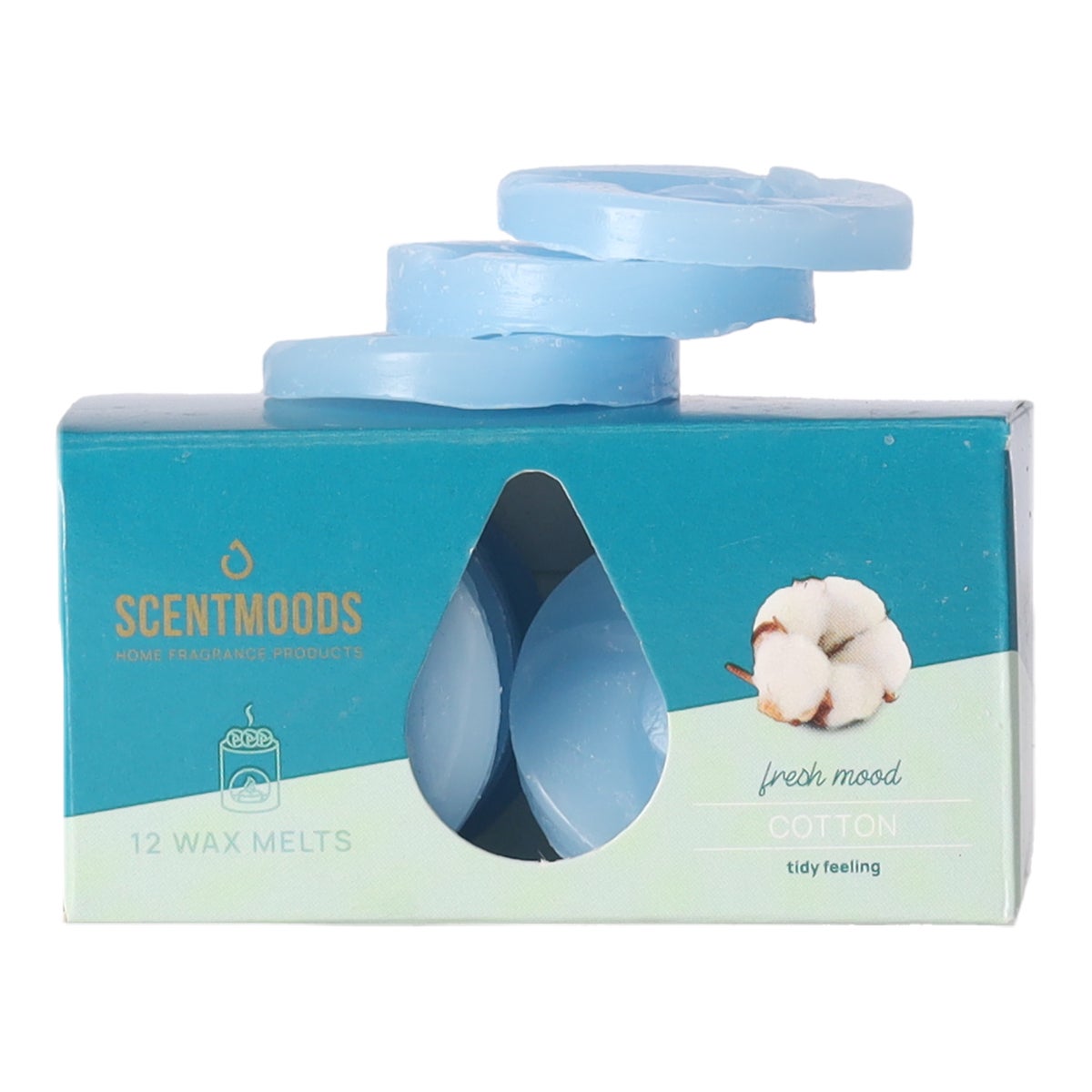 Waxmelts cotton 12 stuks ScentMoods Waxmelts cotton 12 stuks ScentMoods