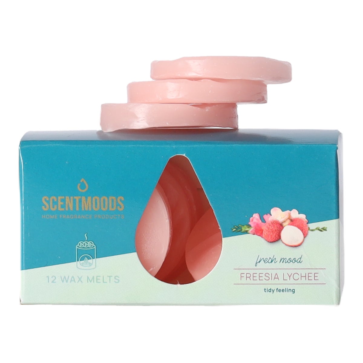 Waxmelts lychee 12 stuks ScentMoods Waxmelts lychee 12 stuks ScentMoods