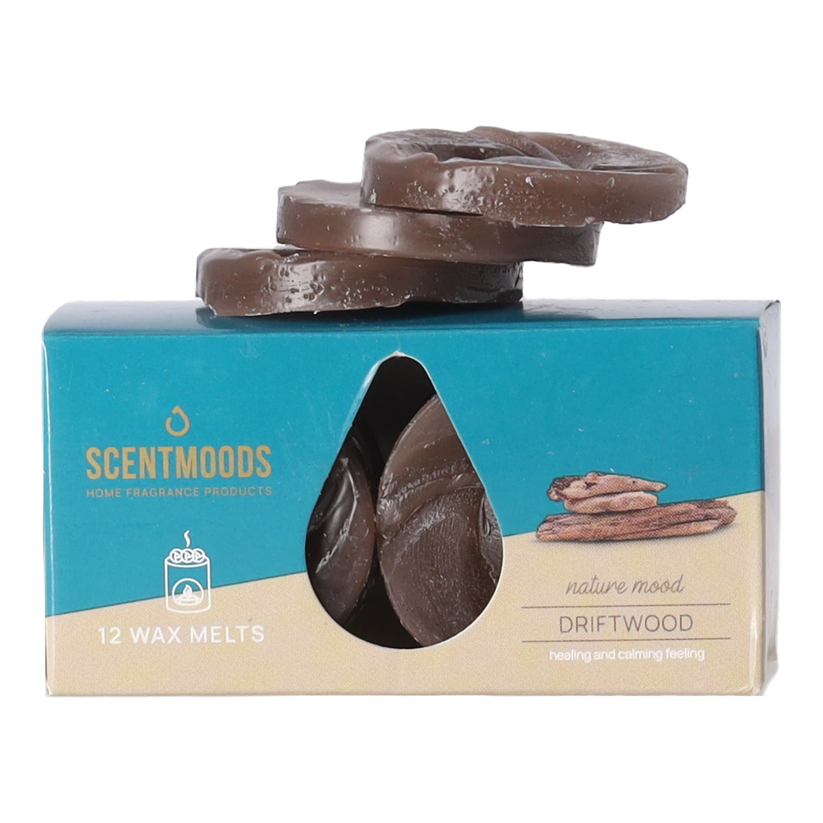 Waxmelts Driftwood 12 stuks ScentMoods Waxmelts Driftwood 12 stuks ScentMoods
