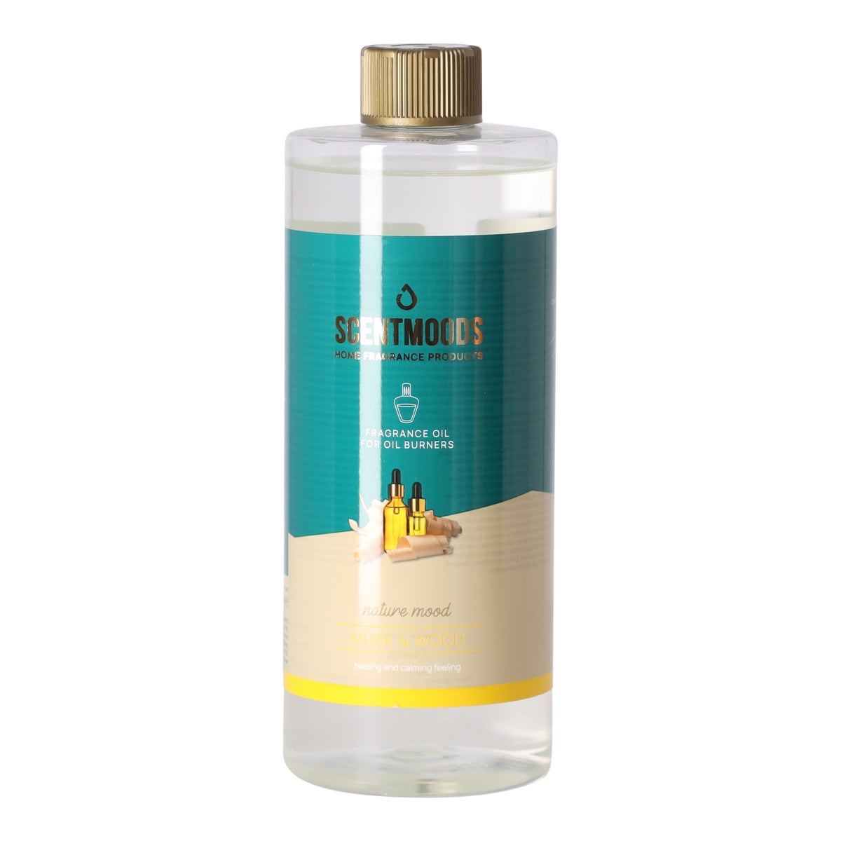 Geurolie tbv brander musk wood 750ml ScentMoods Geurolie tbv brander musk wood 750ml ScentMoods