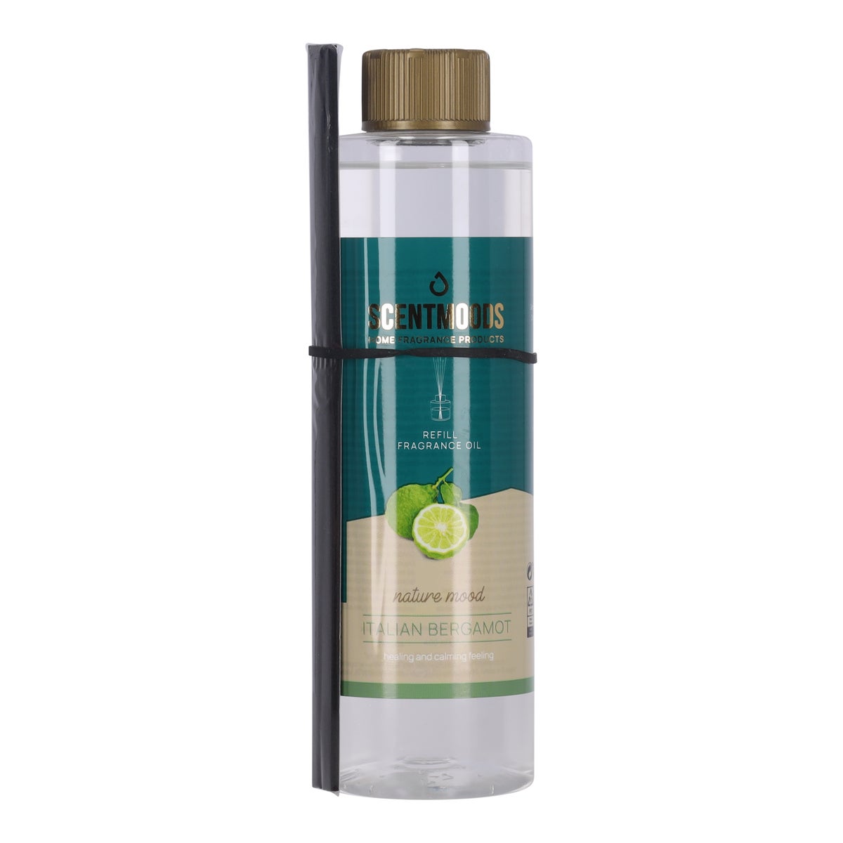 Geurstokjes refill bergamot 400 ml ScentMoods Geurstokjes refill bergamot 400 ml ScentMoods