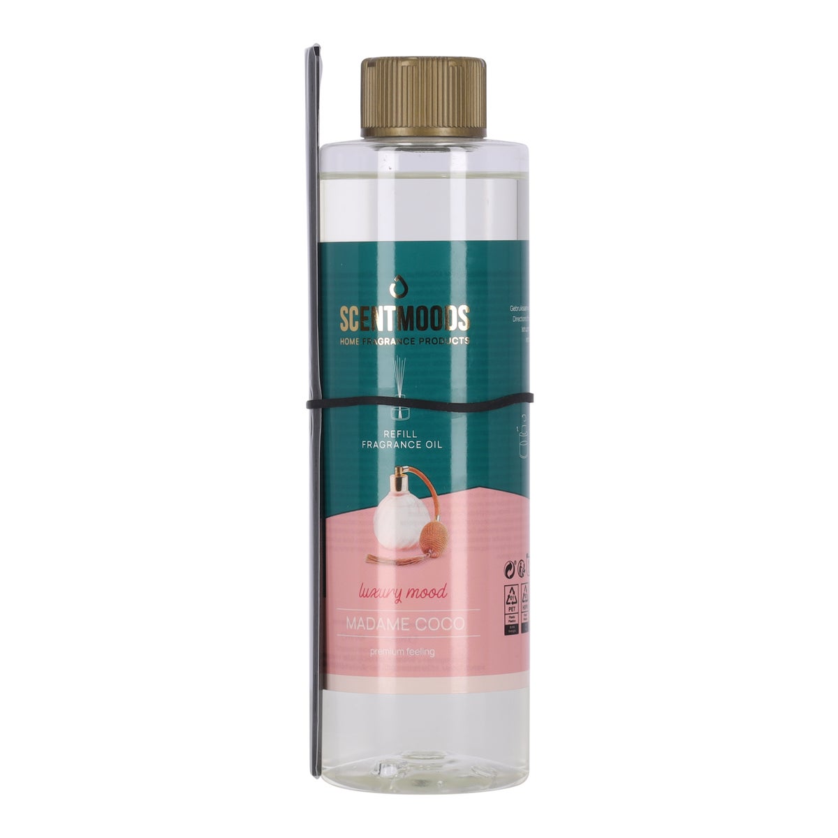 Geurstokjes refill madame coco 400 ml ScentMoods Geurstokjes refill madame coco 400 ml ScentMoods