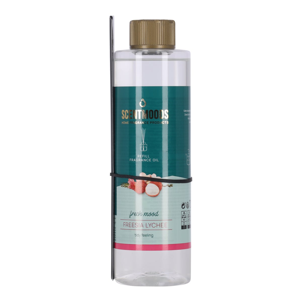 Geurstokjes refill lychee 400ml ScentMoods Geurstokjes refill lychee 400ml ScentMoods