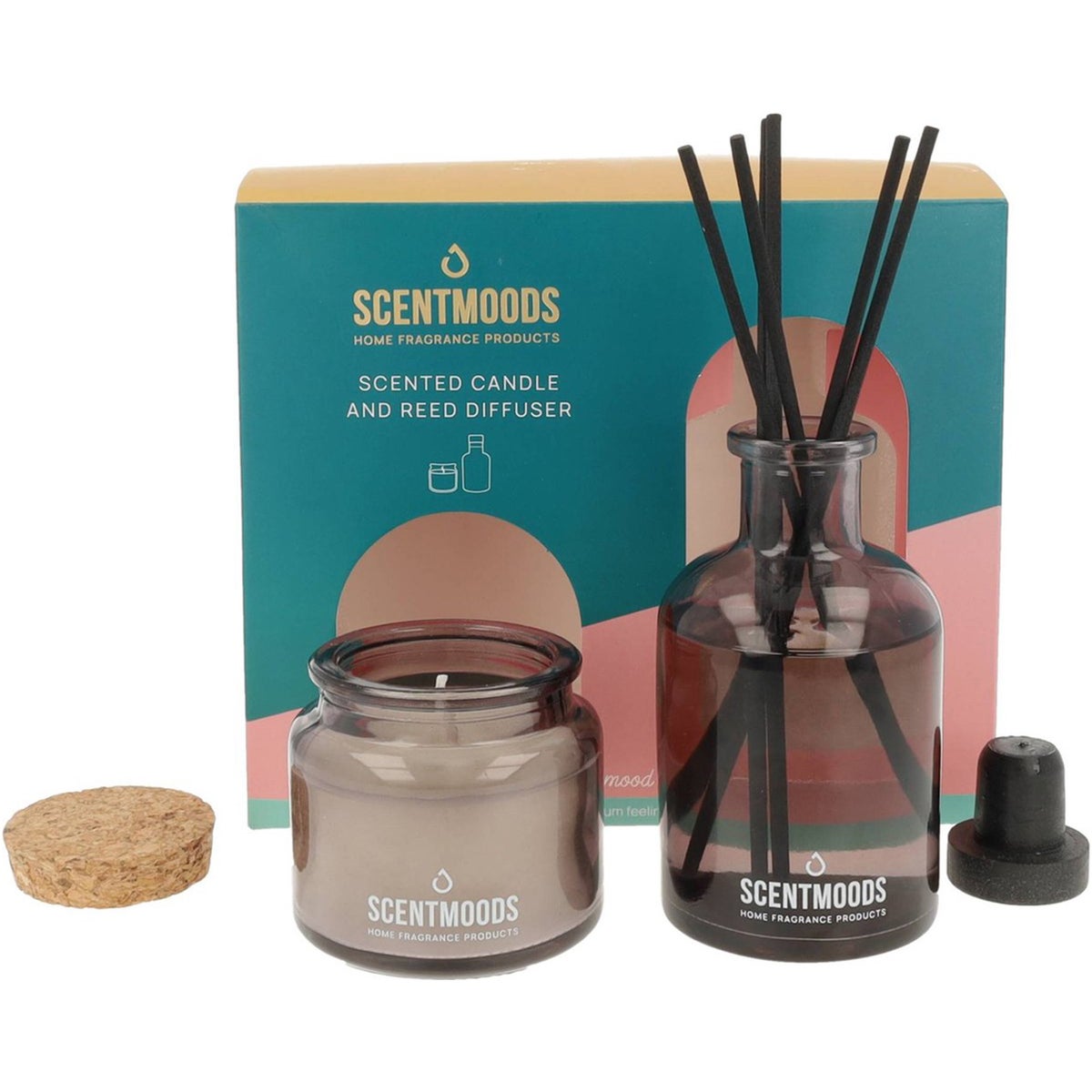 Giftset She kaars & geurstokjes ScentMoods Giftset She kaars & geurstokjes ScentMoods