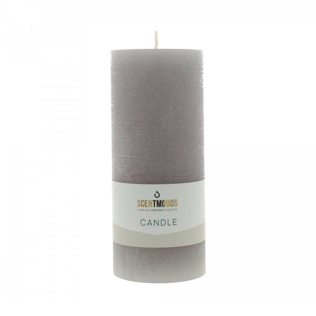 Kaars rustiek grey 6x15cm ScentMoods Kaars rustiek grey 6x15cm ScentMoods