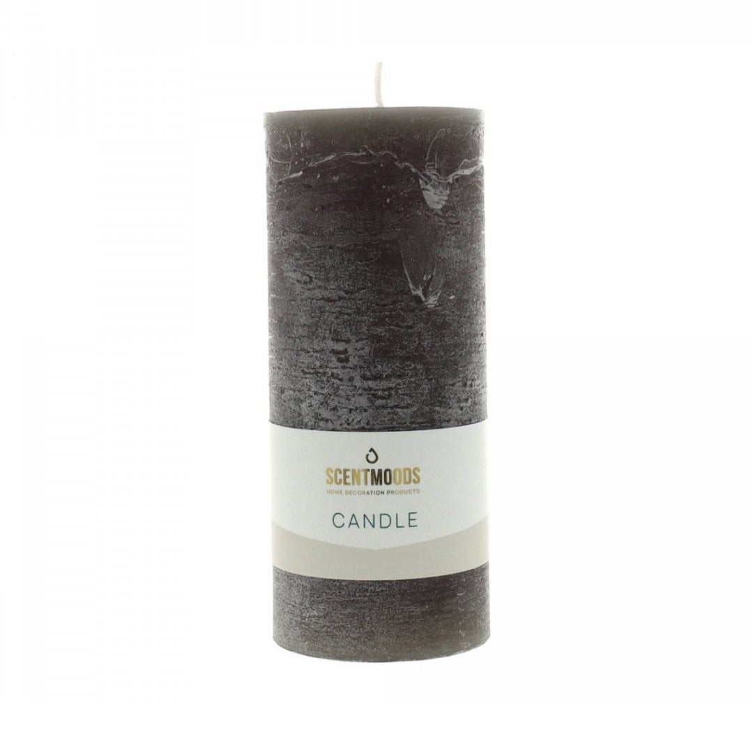 Kaars rustiek black 6x15cm ScentMoods Kaars rustiek black 6x15cm ScentMoods